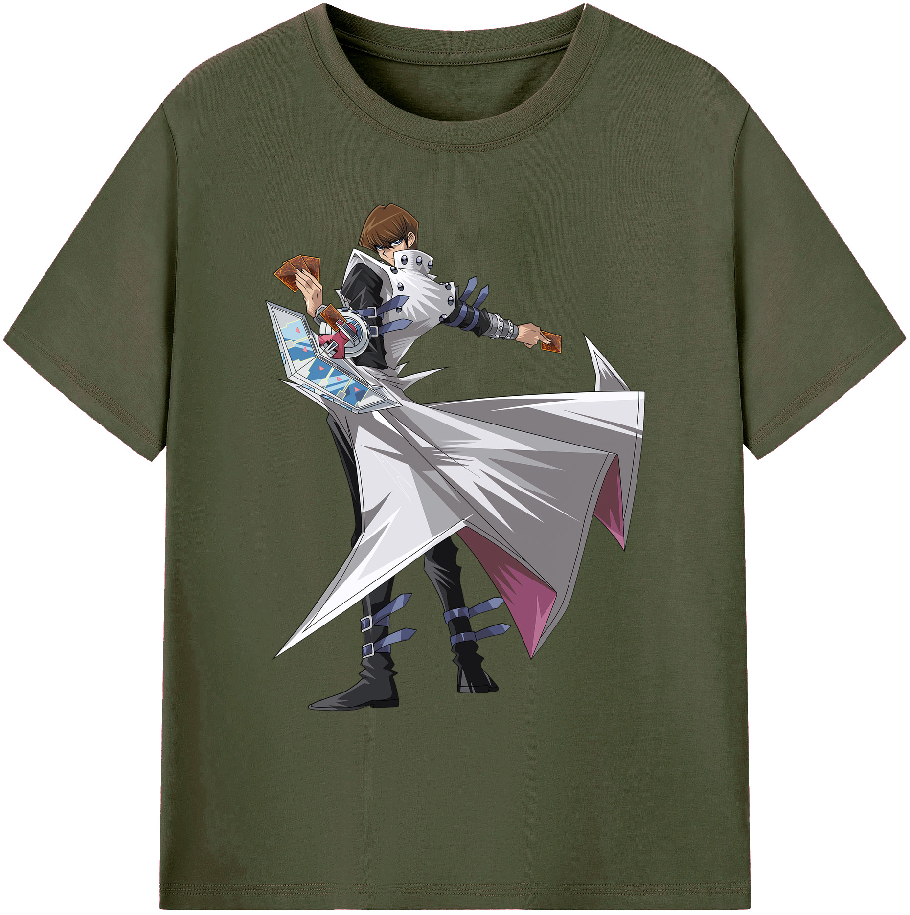 （画像用） 遊☆戯☆王 Yu-Gi-Oh! 綿100％ メンズ半袖Tシャツ｜肌触りやわらか＆通気性